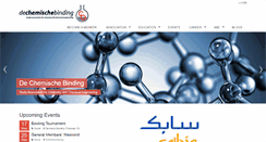 Desktop Screenshot of chemische-binding.nl